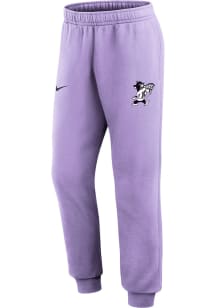 Mens K-State Wildcats Lavender Nike Club Fleece Willie Sweatpants