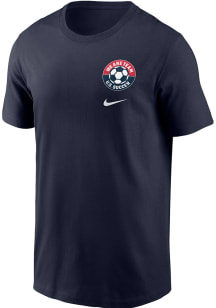 Nike USMNT Navy Blue Team US Soccer Core Cotton Short Sleeve T Shirt