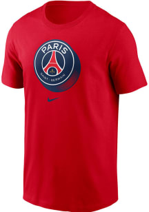 Nike Paris Saint-Germain FC Red Core Cotton Short Sleeve T Shirt
