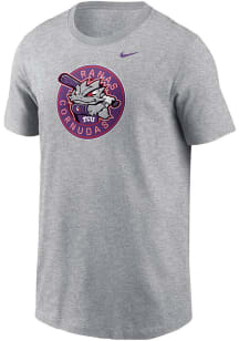 Nike TCU Horned Frogs Youth Grey Ranas Cornudas Short Sleeve T-Shirt
