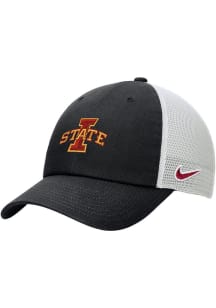 Nike Iowa State Cyclones Club Unstructured Meshback Adjustable Hat - Black