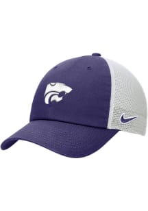 Nike K-State Wildcats Club Unstructured Meshback Adjustable Hat - Purple