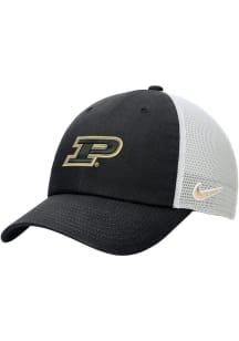 Nike Purdue Boilermakers Club Unstructured Meshback Adjustable Hat - Black