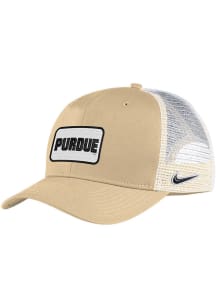 Nike Purdue Boilermakers Trucker C99 Adjustable Hat - Gold
