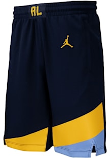 Nike Marquette Golden Eagles Mens Navy Blue Basketball Shorts