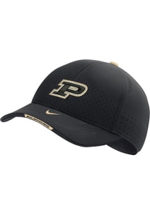 Nike Purdue Boilermakers Black Youth Sideline L91 Youth Adjustable Hat