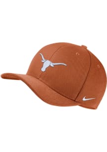 Nike Texas Longhorns Mens Burnt Orange Swoosh Flex Flex Hat