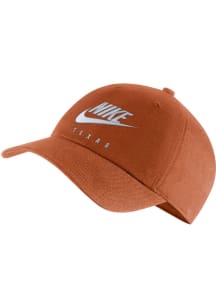 Nike Texas Longhorns Futura Swoosh Campus Adjustable Hat - Burnt Orange