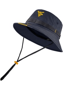 Nike West Virginia Mountaineers Navy Blue Sideline Boonie Mens Bucket Hat