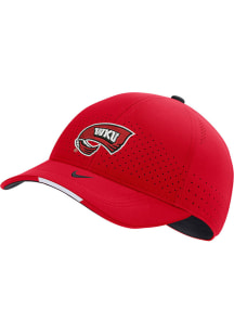 Nike Western Kentucky Hilltoppers Red Youth Sideline L91 Youth Adjustable Hat