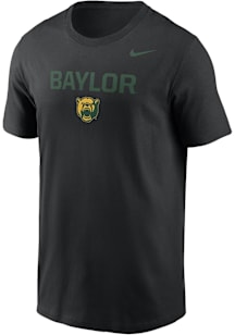 Nike Baylor Bears Black Legend Team Name Drop Design Short Sleeve T Shirt