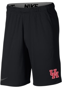 Nike Houston Cougars Mens Black Primary Team Logo Hype Shorts