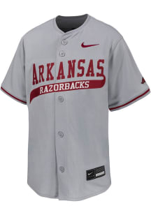 Nike Arkansas Razorbacks Youth Grey Limited Replica Jersey