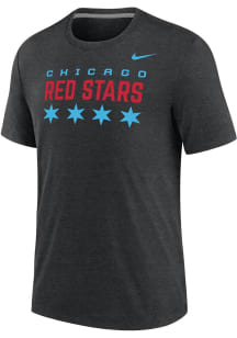 Nike Chicago Stars FC Black Wordmark Short Sleeve Fashion T Shirt