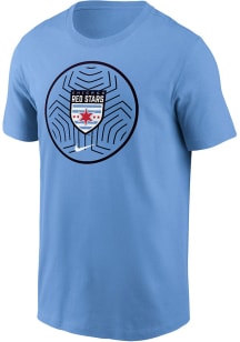 Nike Chicago Stars FC Light Blue Legend Short Sleeve T Shirt