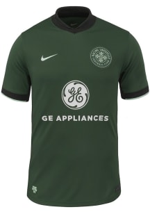 Racing Louisville Mens Nike Replica Soccer Away Jersey - Green