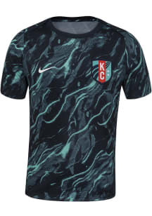 Nike KC Current Mens Teal Prematch Pre-match Jersey