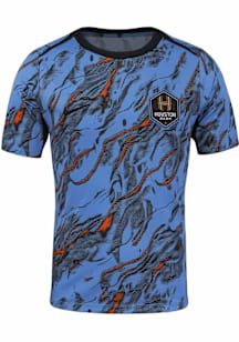 Nike Houston Dash Mens Blue Prematch Pre-match Jersey