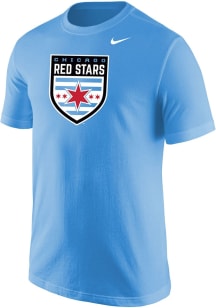 Nike Chicago Stars FC Light Blue Core Cotton Short Sleeve T Shirt