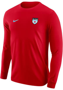 Nike Chicago Stars FC Red Core Cotton Long Sleeve T Shirt