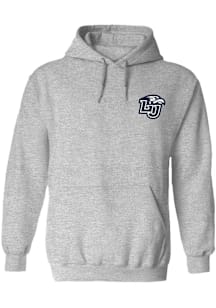 Vive La Fete Liberty Flames Womens Ash Impressions Hooded Sweatshirt