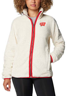 Columbia Wisconsin Badgers Womens   Light Weight Jacket