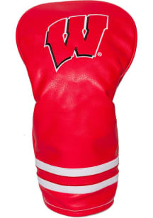 Red Wisconsin Badgers Vintage Driver Golf Headcover