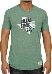 Original Retro Brand Dallas Stars Green Tri-Blend State of Texas Tee