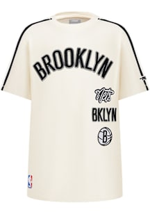 Pro Standard Brooklyn Nets Youth White Retro Classics Short Sleeve T-Shirt