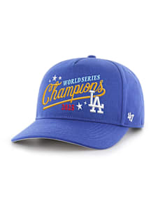 47 Los Angeles Dodgers 2025 World Series Champions Hitch Adjustable Hat - Blue