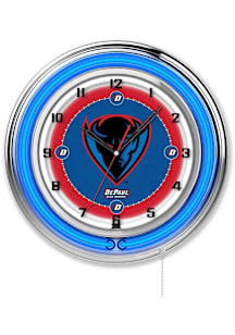 DePaul Blue Demons 19in Neon Wall Clock