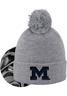 LogoFit Michigan Wolverines Grey Monroe Womens Knit Hat