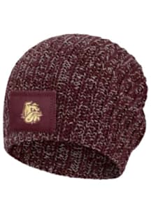 UMD Bulldogs Maroon Speckled Beanie Womens Knit Hat