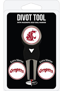 Washington State Cougars 3 Pack Ball Marker Divot Tool