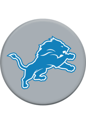 Detroit Lions Grey Helmet Logo PopSocket