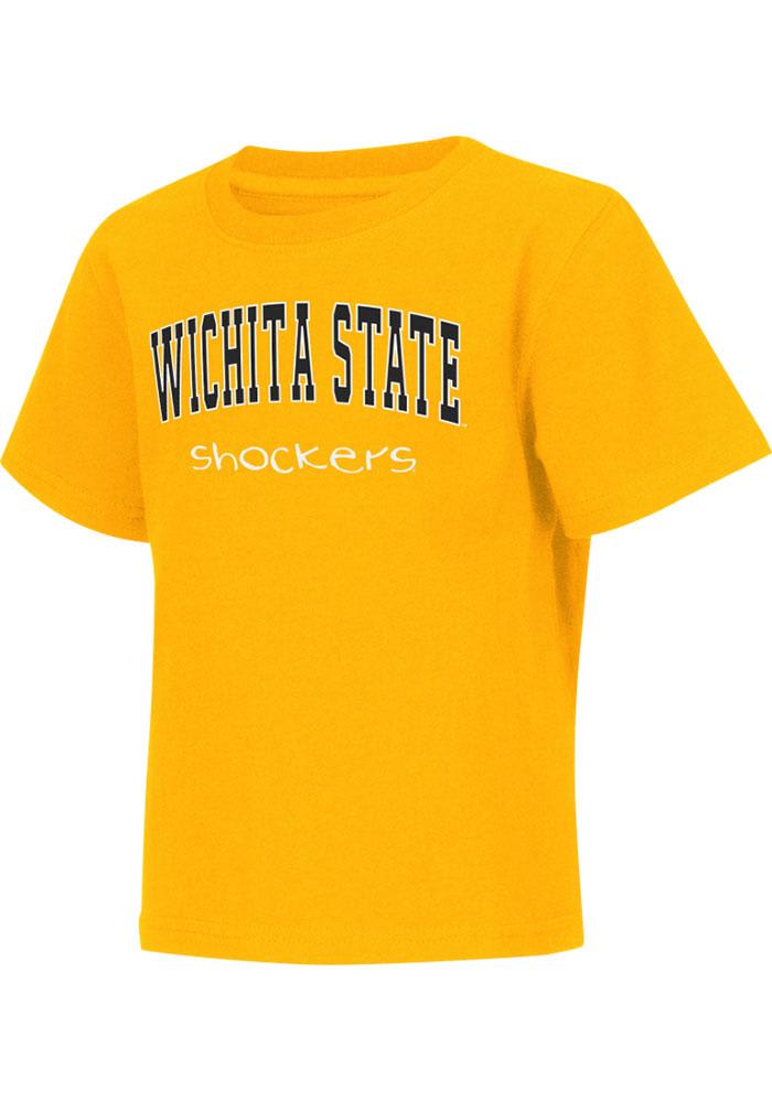 Colosseum Wichita State Shockers Toddler Gold Rally Loud Short Sleeve T-Shirt
