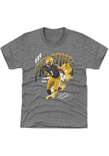 Micah Parsons Green Bay Packers Youth Grey Retro Player Tee