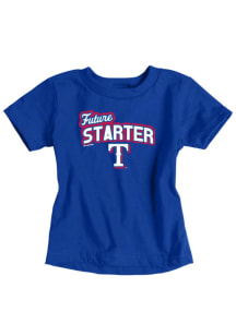 Texas Rangers Toddler Blue Future Short Sleeve T-Shirt