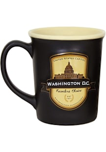 Washington D.C. Emblem Ceramic Mug - Black