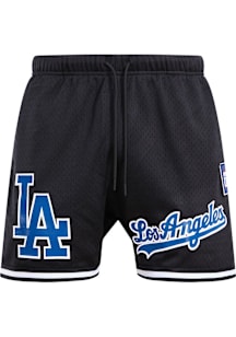 Pro Standard Los Angeles Dodgers Mens Black Logo Classic Shorts