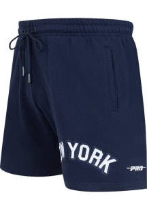 Pro Standard New York Yankees Mens Blue Retro Classic Shorts