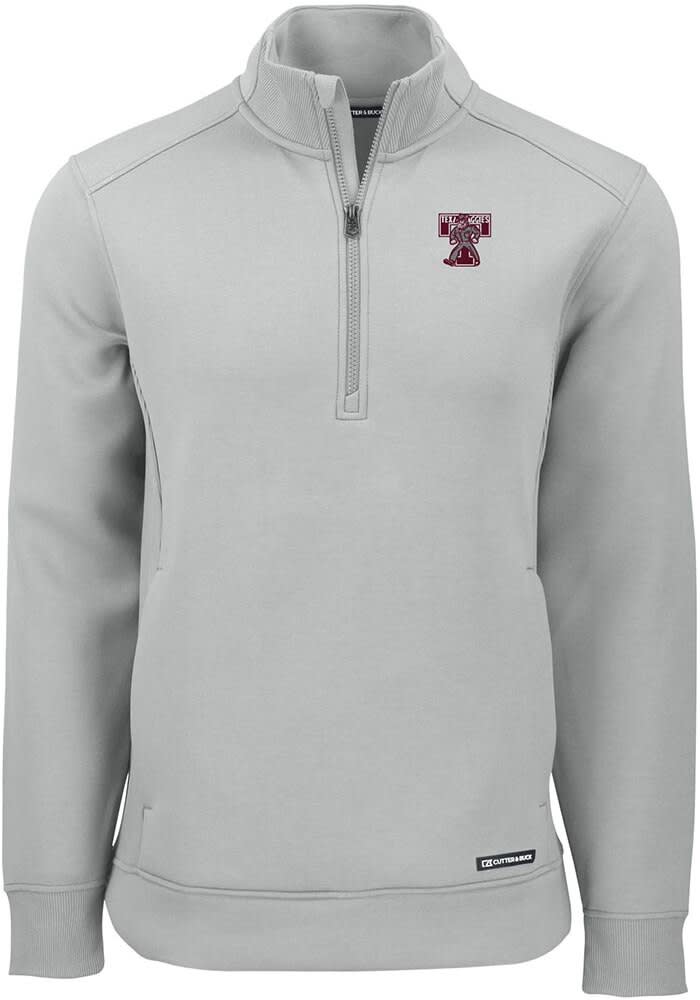 Cutter and Buck Texas A&M Aggies Mens ASH Vault Roam Pullover