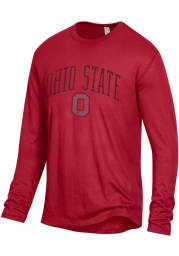 Alternative Apparel Ohio State Buckeyes Red Keeper Long Sleeve Fashion T Shirt