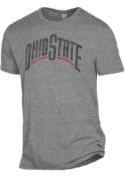 Alternative Apparel Ohio State Buckeyes Charcoal Keeper Short Sleeve Fashion T Shirt