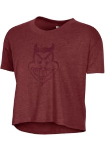 Alternative Apparel Arizona State Sun Devils Womens Maroon Headliner Short Sleeve T-Shirt
