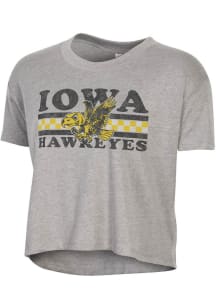 Iowa Hawkeyes Grey Alternative Apparel Headliner Short Sleeve T-Shirt