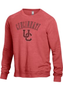 Alternative Apparel Cincinnati Bearcats Mens Red Champ Long Sleeve Fashion Sweatshirt