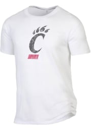 Alternative Apparel Cincinnati Bearcats White Keeper Short Sleeve Fashion T Shirt