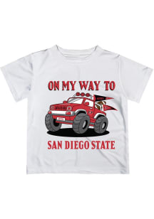 Vive La Fete San Diego State Aztecs Infant On My Way Short Sleeve T-Shirt White