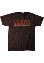 BreakingT Cleveland Brown Loaded Short Sleeve Fashion T Shirt